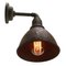 Vintage Industrial Brown Rust Iron Sconce 2