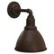 Vintage Industrial Brown Rust Iron Sconce, Image 3