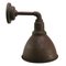 Vintage Industrial Brown Rust Iron Sconce, Image 1