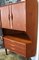 Teak Corner Cabinet with Bar from Omann Jun, Denmark, 1960s 11