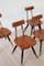Pirkka Dining Chairs by Imari Tapiovaara for Laukaan Puu, Finland, 1950s, Set of 4 4