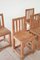 Swedish Rustic Dining Chairs, Set of 4 5