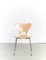 Sedie nr. 3107 di Arne Jacobsen per Fritz Hansen, anni '60, set di 5, Immagine 2