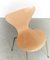 Sedie nr. 3107 di Arne Jacobsen per Fritz Hansen, anni '60, set di 5, Immagine 4