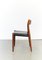 Mid-Century Model 77 Teak Dining Chairs by Niels Otto Møller for J.L. Møllers, 1960s, Set of 4, Image 12