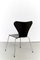 Chaises Bunte 3107 Page par Arne Jacobsen pour Fritz Hansen, 1980s, Set de 4 3