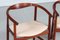 Model PP 203 Armchairs in Solid Mahogany with Aniline Leather Seats by Hans J. Wegner for PP Møbler, 1970s, Set of 2, Image 6