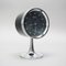 Vintage Space Age Spacegray Chrome Alarm Table Clock, Image 1