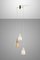 Lámpara colgante de cristal de Murano de Massimo Vignelli para Venini, años 60, Imagen 1