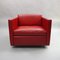 Red Leather 1051 Club Armchair by Charles Pfister from Knoll Inc. / Knoll International, 2000, Image 1