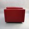 Red Leather 1051 Club Armchair by Charles Pfister from Knoll Inc. / Knoll International, 2000, Image 6