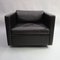 Black Leather 1051 Club Armchair by Charles Pfister from Knoll Inc. / Knoll International, 2000, Image 4