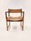 Scandinavian Modern Cane Armchairs in Teak and Rattan by Hvidt & Molgaard for Søborg Møbelfabrik, 1957, Set of 2 20