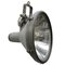 Vintage Industrial Dutch Clear Glass and Cast Aluminum Hanging Spotlight by Philips, Image 1