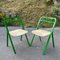 Italian Folding Chairs by Giorgio Cattelan for Cidue, 1970s, Set of 2 1