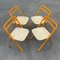 Italian Folding Chairs by Giorgio Cattelan for Cidue, 1970s, Set of 4 8