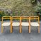 Italian Folding Chairs by Giorgio Cattelan for Cidue, 1970s, Set of 4 1