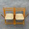 Italian Folding Chairs by Giorgio Cattelan for Cidue, 1970s, Set of 4 9