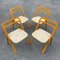 Italian Folding Chairs by Giorgio Cattelan for Cidue, 1970s, Set of 4 7