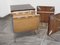 Rosewood Nesting Tables with Magazine Rack from Brabantia, Set of 3 2