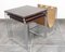 Rosewood Nesting Tables with Magazine Rack from Brabantia, Set of 3 5