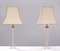 Lampes de Bureau Hollywood Regency en Verre Acrylique, France, 1970s, Set de 2 1