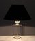 Lámpara de mesa Regency de vidrio acrílico, años 70, Imagen 4