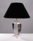 Lámpara de mesa Regency de vidrio acrílico, años 70, Imagen 5