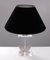 Lámpara de mesa Regency de vidrio acrílico, años 70, Imagen 2