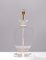 Lámpara de mesa Regency de vidrio acrílico, años 70, Imagen 7
