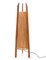 Mid-Century Modern Teak Tripod Floor Lamp with Hemp Strings from Fog & Mørup, 1960s 3