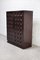 Belgian Brutalist Bar Cabinet in Dark Oak, 1970s 3