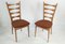 Mid-Century Czechoslovakian Dining Chairs with High Backrests Made from Ton, 1960s, Set of 2 1