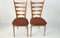Mid-Century Czechoslovakian Dining Chairs with High Backrests Made from Ton, 1960s, Set of 2 5