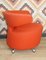 Fauteuil Pivotant Pop Art Rouge, Italie 4