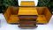 Art Deco Style Dressing Table & Bedside Tables by Jindřich Halabala for Up Závody, 1950s, Set of 3, Image 8