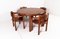 Danish Dining Table and Chairs by Rainer Daumiller, Set of 5 7