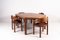 Danish Dining Table and Chairs by Rainer Daumiller, Set of 5 13