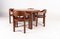 Danish Dining Table and Chairs by Rainer Daumiller, Set of 5 2