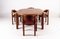 Danish Dining Table and Chairs by Rainer Daumiller, Set of 5 15