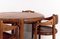 Danish Dining Table and Chairs by Rainer Daumiller, Set of 5 33