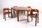 Danish Dining Table and Chairs by Rainer Daumiller, Set of 5 5