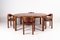 Danish Dining Table and Chairs by Rainer Daumiller, Set of 5 12