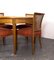 Art Deco Dining Table and Chairs by Bruno Poul for Veb Werkstätten, 1935s, Set of 10 20