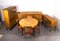 Art Deco Dining Table and Chairs by Bruno Poul for Veb Werkstätten, 1935s, Set of 10 2