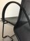 Italian Black Leather Transforming Armchair, 1970s, Image 7