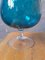 Tazza in vetro blu e trasparente di Empoli, anni '70, Immagine 5