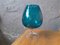 Tazza in vetro blu e trasparente di Empoli, anni '70, Immagine 2