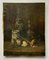 Pintura de bodegón con pipa y jarra, siglo XIX, óleo sobre lienzo, Imagen 1