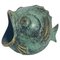 Animal Sculpture Ashtray in Patinated Brass by Walter Bosse, 1960s, Image 1